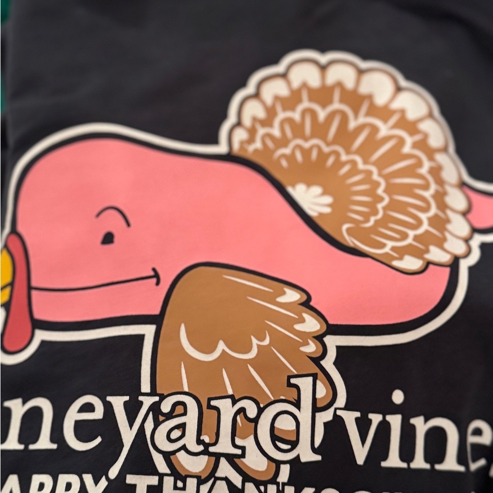 Vineyard Vines White Shirt with Pink Whale Logo - Picture 3 of 7